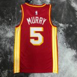 NBA 5 Murray Atlanta Hawks Maillot Rouge